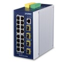 PLANET IGS-6325-16T4S Industrial L3 16-Port 10/100/1000T + 4-Port 100/1000X SFP Managed Ethernet Switch